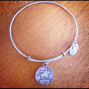 Alex and Ani Exclusive Boston Charm Bangle